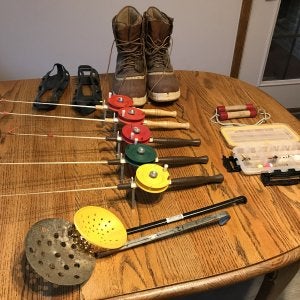 For Sale: ICE FISHING GEAR