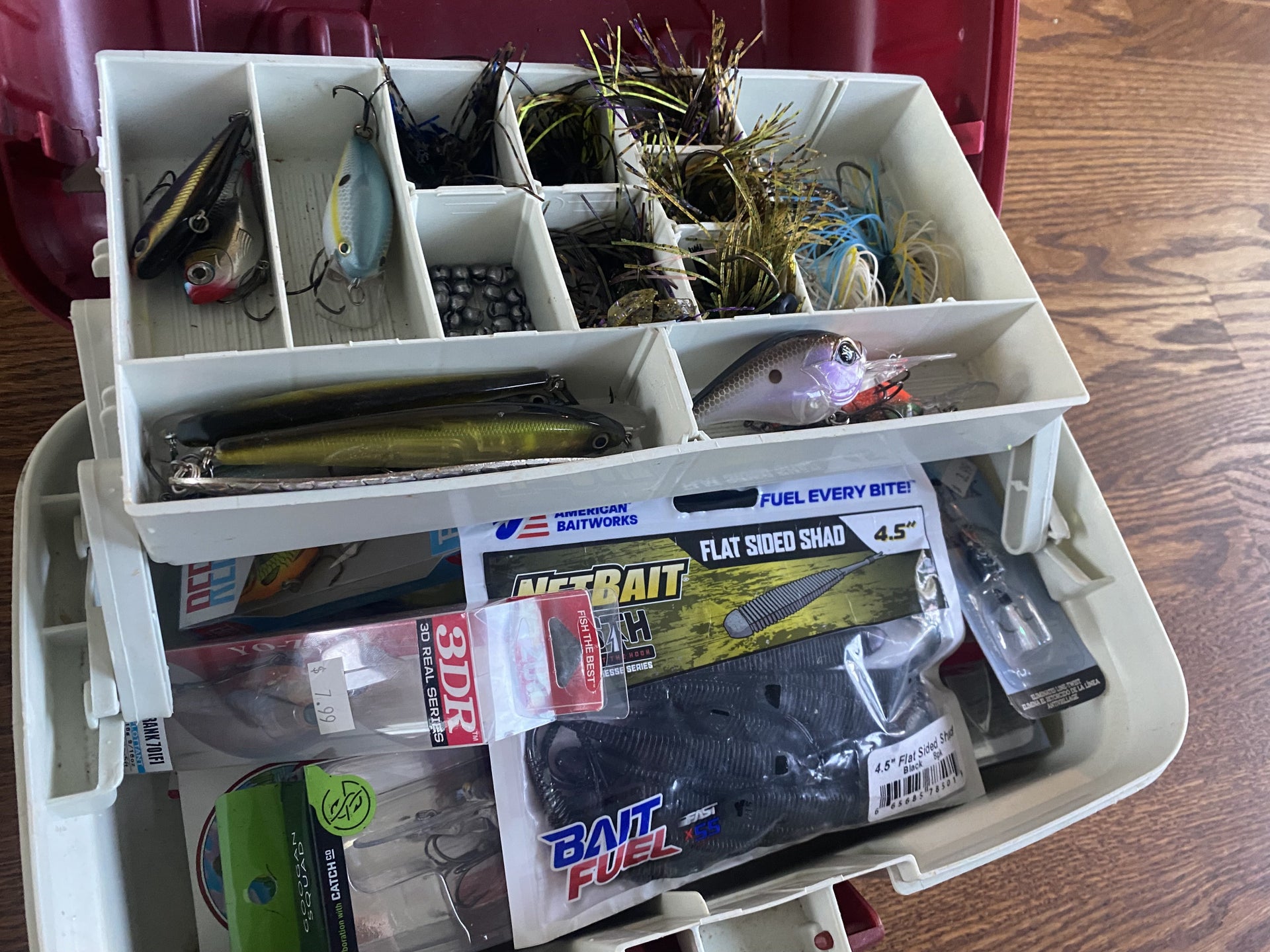 WALLEYE BOX AND BASS BOX FOR SALE